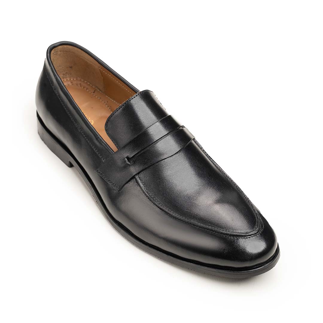 Leather Slip On with rubber Sole